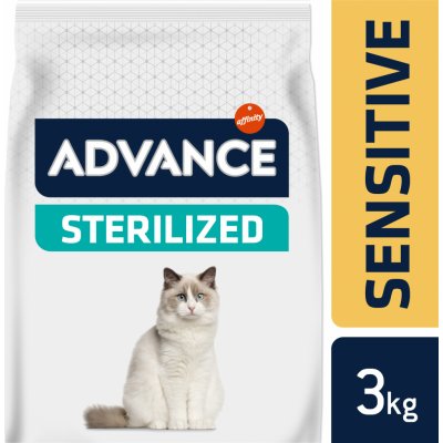 Advance Sterilized Sensitive Cat 3 kg – Zboží Mobilmania