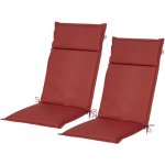 LIVARNO Houston červená 120 x 50 x 4 cm 2dílná – Hledejceny.cz