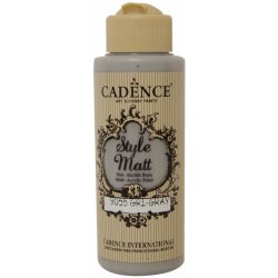 Cadence akrylové barvy Style Matt šedá 120 ml