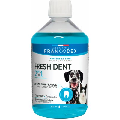 Francodex Fresh Dent 2 v 1 pro psy a kočky 500ml – Zbozi.Blesk.cz