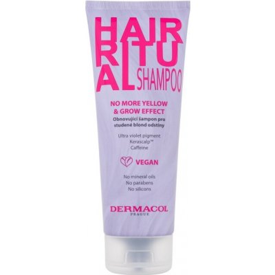 Dermacol Hair Ritual obnovující šampon pro studené odstíny blond 250 ml – Zboží Mobilmania