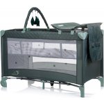 Chipolino Cestovní postýlka s přebalovací podložkou Luna Pastel Green – Hledejceny.cz