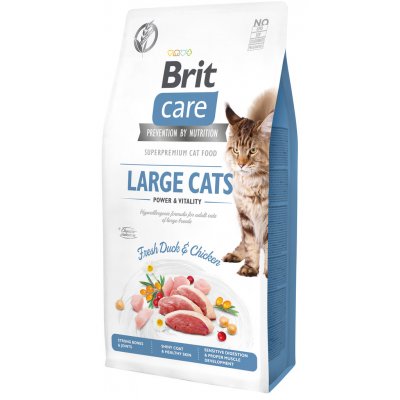 Brit Care Cat Grain-Free Large cats Power & Vitality 7 kg – Hledejceny.cz