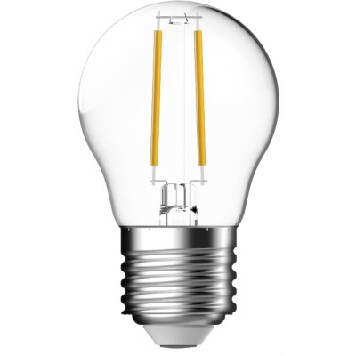 Nordlux LED žárovka G45 E27 4W 2700K čirá Dekorativní – Zboží Mobilmania