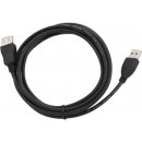 usb kabel Gembird CCP-USB2-AMAF-6 USB 2.0 A M - A F, prodlužovací HQ, 1.8m, černý