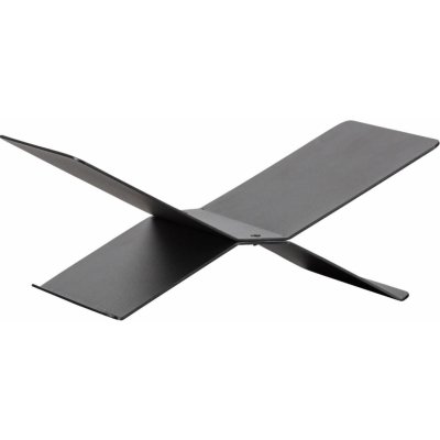 Woood Černý kovový stojan na knihy Giona 12 x 29 cm – Zboží Mobilmania