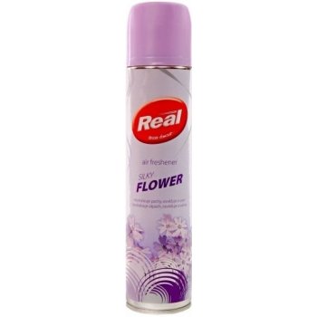 Real Silky Flower osvěžovač vzduchu sprej 300 ml