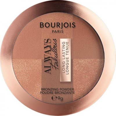 Bourjois Always Fabulous Bronzing Powder Bronzující pudr 002 Dark 9 g – Zboží Dáma