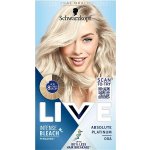 Schwarzkopf Live Intense Bleach 00A Absolutní platinová – Zboží Dáma