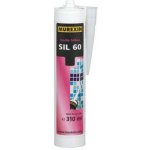 Murexin SIL 60 sanitární silikon 310 g anthrazit – Zboží Mobilmania