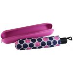 Skládací automatický mini deštník červený – Sleviste.cz