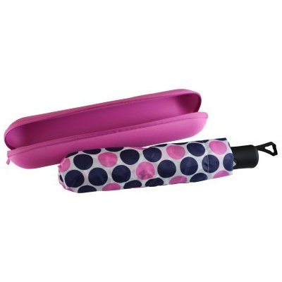 Skládací automatický mini deštník červený – Sleviste.cz