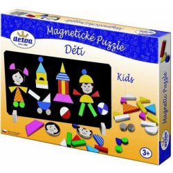 Detoa magnetické puzzle děti