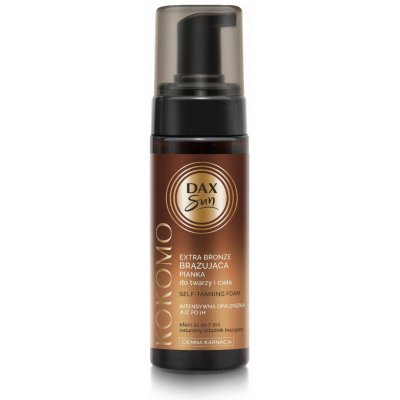 Dax Sun, bronzující pěna Extra Dark na obličej a tělo Kokomo, 160 ml – Zboží Dáma