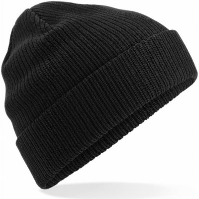 Beechfield Pletená čepice z bio bavlny B 50N black – Hledejceny.cz