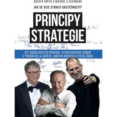 Principy strategie. Pět nadčasových pravidel strategického leadershipu v podání Billa Gatese, Andyho Grova a Steva Jobse - David B. Yoffie, Michael A. Cusumano - Práh