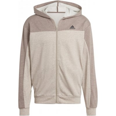 adidas melange Full-Zip Hoodie Bone – Zboží Dáma