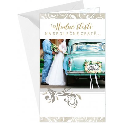 ARGUS Svatební přání s kapsou na peníze 13-6099c – Sleviste.cz