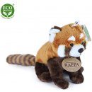 Plyšák Eco-Friendly panda červená 18 cm