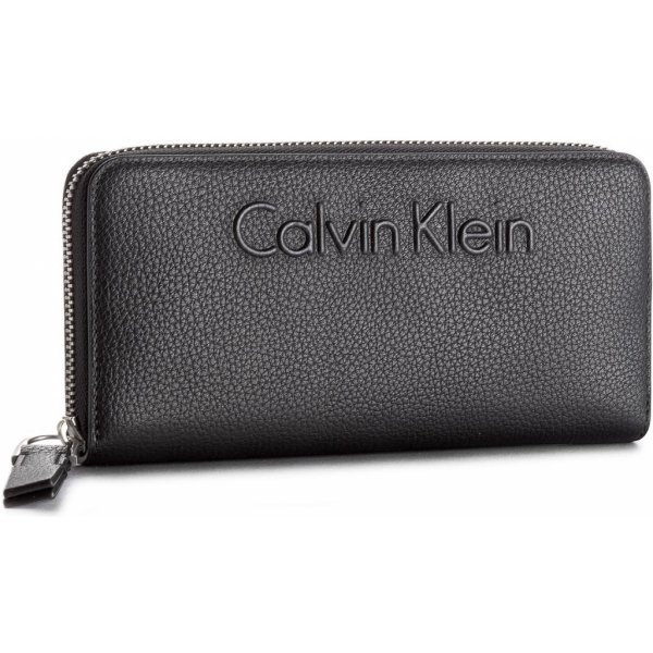 CALVIN KLEIN Velká dámská peněženka BLACK LABEL Edge Large Ziparound  K60K603910 001 od 1 606 Kč - Heureka.cz