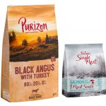 Purizon Black-Angus Adult hovězí s krůtím bez obilnin 12 kg – Sleviste.cz