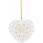 Christmas Classic Vánoční ozdoba srdce 2025 10,5x9,5 cm Villeroy & Boch – Hledejceny.cz