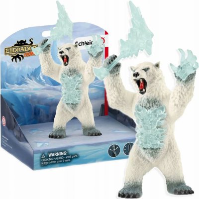 Schleich 42510 Eldrador Blizzard bear with weapon – Zbozi.Blesk.cz