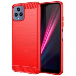 Pouzdro Levné Kryty Carbon červené – T Phone / T Phone