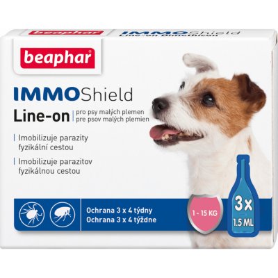 Beaphar Line-on Immo Shield pro psy S 4,5 ml – Zboží Mobilmania
