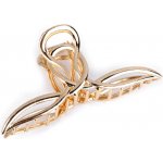 Skřipec do vlasů kovový Varianta: 2 růžové zlato, Balení: 1 ks – Zboží Dáma