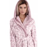 Vestis dámský župan Flora fialovo bílá – Zboží Dáma