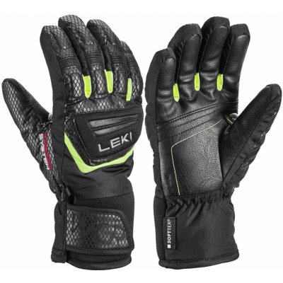 Leki WCR Team 3D Junior - black/ice lemon – Zboží Mobilmania