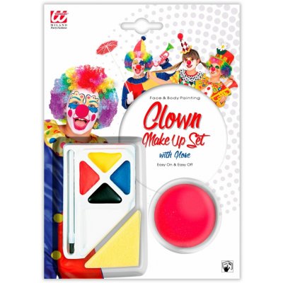 Widmann sada make-up klaun s nosem 18 ml – Zboží Mobilmania
