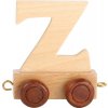 Dřevěná hračka Small Foot vláček vláčkodráhy abeceda písmeno Z