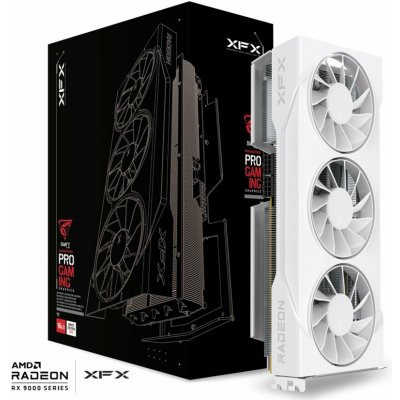 XFX Swift Radeon RX 9070 XT White 16GB GDDR6 RX-97TSWF3W9 – Zboží Živě