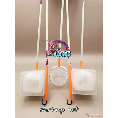 SMN G10 shrimp síťka 3D kulatá 40 cm – Zboží Dáma
