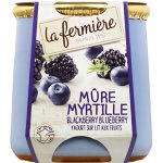 La Fermiére Jogurt ostružina a borůvka zrající v terakotě 140 g – Zboží Dáma