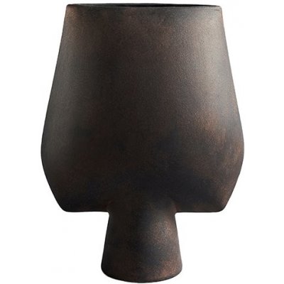 101 Copenhagen Váza Sphere Vase Square Big Coffee 33x16 v.43 – Hledejceny.cz