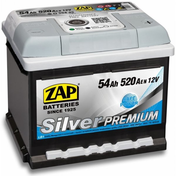  ZAP Silver 12V 53Ah 450A 55325