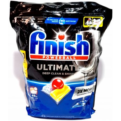 Finish Powerball Ultimate All in 1 Lemon Sparkle kapsle do myčky nádobí 100 ks 1290 g – HobbyKompas.cz