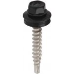 KLIMAS Farmářské šrouby FRS pozinkované lakované 4,8 x 35 mm RAL 9005 20 ks – Hledejceny.cz