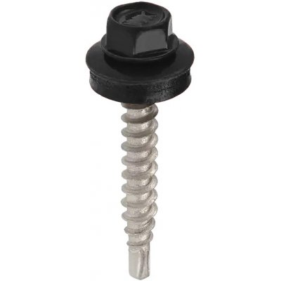 KLIMAS Farmářské šrouby FRS pozinkované lakované 4,8 x 35 mm RAL 9005 20 ks – Hledejceny.cz