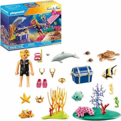 Playmobil 70678 Potápěčka s pokladem – Zboží Dáma