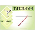 VIZINGR Karate diplom A4 č.1 Karate č.1 BEZ TEXTU – Hledejceny.cz