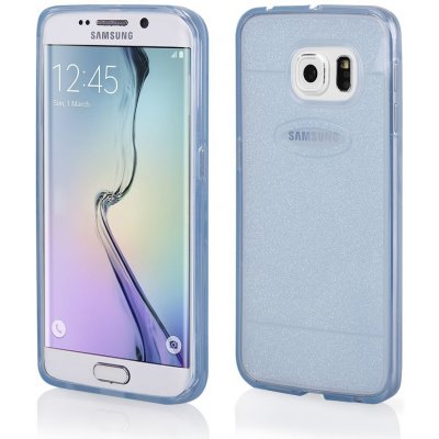 Pouzdro QULT Case Samsung G928 S6 EDGE+ SHINE modré