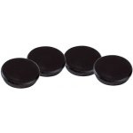 Dahle Magnet 24 mm černý 10 ks – Zboží Dáma