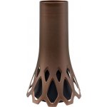 Váza hřbitovní Roseta bronz - se zátěží 1,3l – Hledejceny.cz