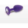 Anální kolík ToyJoy Diamond Booty Jewel Small Purple