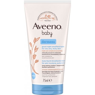 AVEENO Baby Dermexa Emolienční balzám na dobrou noc 75 ml – Zboží Dáma