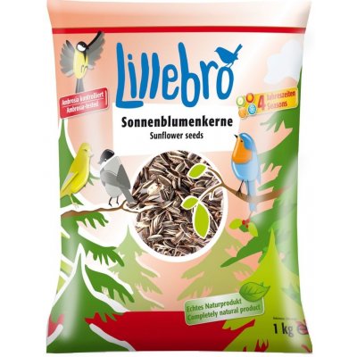 Lillebro slunečnicová semínka 1 kg – Zbozi.Blesk.cz